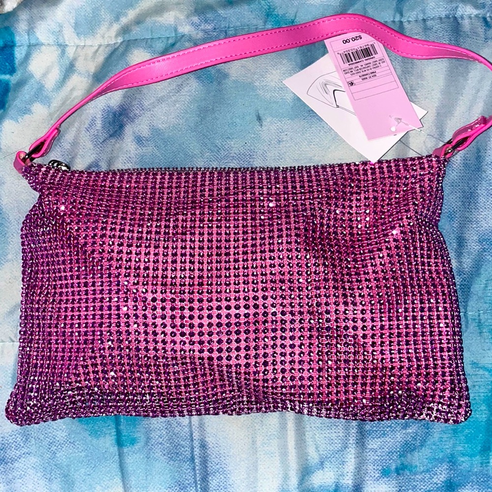 Pink sparkly purse. Never used prefect for night out
